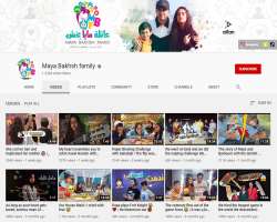 In November 2015, she has launched her family channel called Maya Bakhsh family on YouTube. She has accrued a large fan base of more than 1.22 million